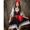 Lingeriecats Sexy Halloween 3 Pieces Pirates Halloween Costume Black Costumes