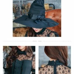 Anna Mu Lingeriecats Sexy Black Bewitching Women Halloween With Hat And Glove Costume Costumes 10 Anna Mu Lingeriecats Sexy Black Bewitching Women Halloween With Hat And Glove Costume Costumes