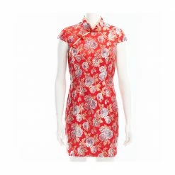 Lingerie Set Lingeriecats Charming Girl Elegant Romantic Jacquard Embroidery Colorful Lunar New Year Cheongsam Cosplay Costume Set