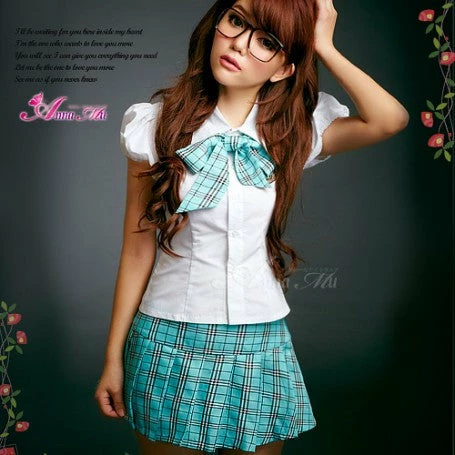 Anna Mu English Student 3 Pcs Costume 1 Anna Mu English Student 3 Pcs Costume