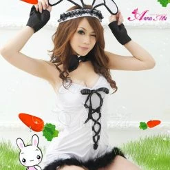 Anna Mu Lovely Bunny 5 Pcs Costume Costumes 5 Anna Mu Lovely Bunny 5 Pcs Costume Costumes