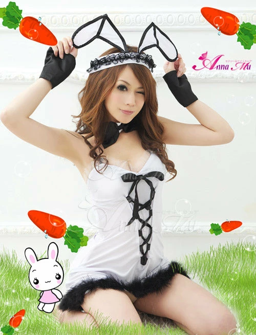 Anna Mu Lovely Bunny 5 Pcs Costume Costumes 2 Anna Mu Lovely Bunny 5 Pcs Costume Costumes
