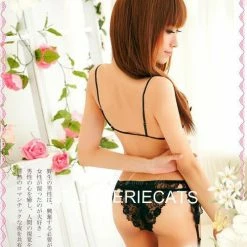 Anna Mu Hot Sheer Bikini Lingerie Set