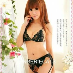 Anna Mu Hot Sheer Bikini Lingerie Set