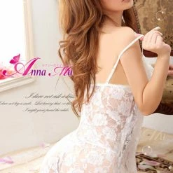 N/a Sexy White Open Front Babydoll Lingerie