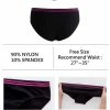 Anna Mu Lingeriecats Women's Short Cut Seamless Sports Bikini Underwear
