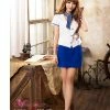 Anna Mu Lingerie Set Lingeriecats Sexy Saphire Skye Air-hostess Outfit Cosplay Costume Set