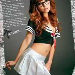 Anna Mu Lingerie Set Lingeriecats Sexy Lovely Sailor Outfit Cosplay Costume Set