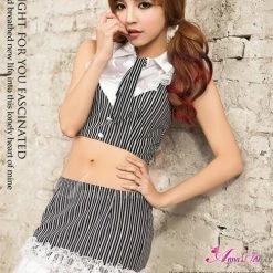 Anna Mu Lingeriecats Sexy Gossip Office Lady Outfit Cosplay