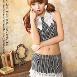 Anna Mu Lingeriecats Sexy Gossip Office Lady Outfit Cosplay