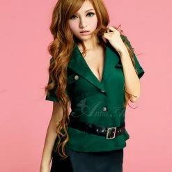 Anna Mu Lingeriecats Sexy 4Pcs Drillmaster Costume Costumes