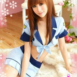 Anna Mu Costumes Lingeriecats Sexy Adorable Police Uniform Costume