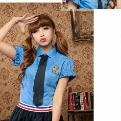 Anna Mu Lingerie Set Lingeriecats Sexy Naughty School Sweetie Uniform Cosplay Costume Set