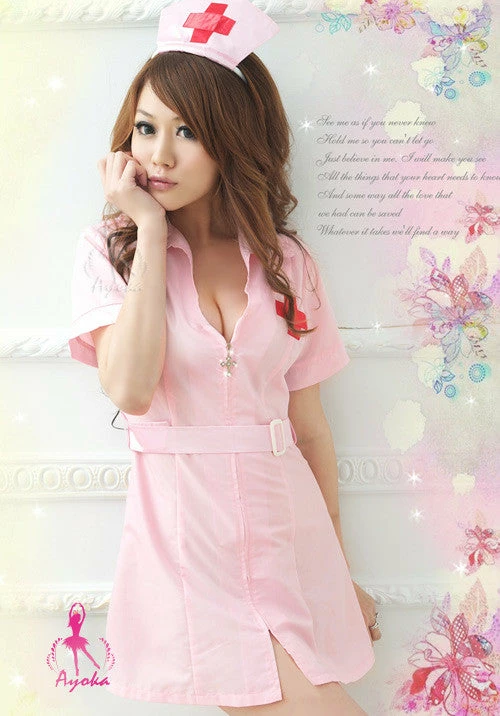 Anna Mu Sexy Tempting Nurse Costume Outfit Costumes 4 Anna Mu Sexy Tempting Nurse Costume Outfit Costumes