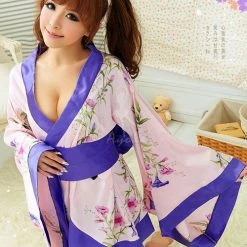 Anna Mu Butterfly 2Pcs Kimono Costume Costumes