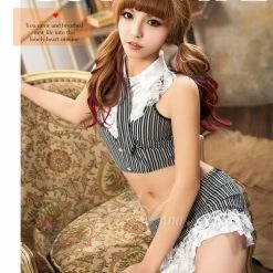 Anna Mu Lingeriecats Sexy Gossip Office Lady Outfit Cosplay
