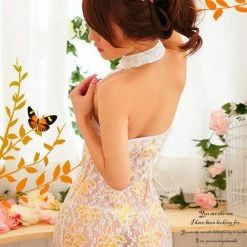 Anna Mu Costumes Lingeriecats Sexy Golden Age 2 Pcs Cheongsam Costume