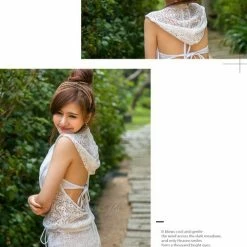 Anna Mu Lingeriecats Sexy Snowflake White Jumpsuits