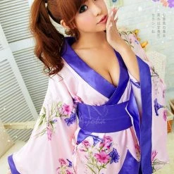 Anna Mu Butterfly 2Pcs Kimono Costume Costumes