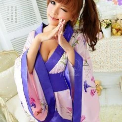 Anna Mu Butterfly 2Pcs Kimono Costume Costumes