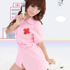 Anna Mu Sexy Tempting Nurse Costume Outfit Costumes