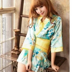 Anna Mu Costumes Lingeriecats Sexy Summer Breeze Japanese Kimono Outfit Cosplay Costume Set. 12 Anna Mu Costumes Lingeriecats Sexy Summer Breeze Japanese Kimono Outfit Cosplay Costume Set.