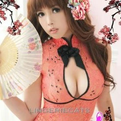 Anna Mu Appealing Chinese Cheongsam Costume