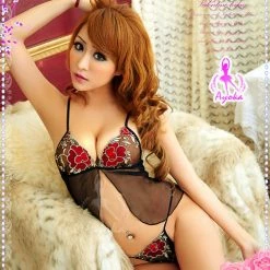 Anna Mu Lingerie Set Refined Babydoll Set