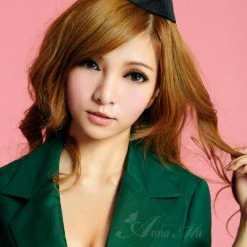 Anna Mu Lingeriecats Sexy 4Pcs Drillmaster Costume Costumes