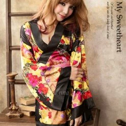Anna Mu Lingerie Set Lingeriecats Sexy Luxury Japanese Kimono Outfit Cosplay Costume Set