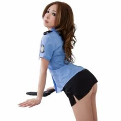 Anna Mu Costumes LINGERIECATS Sexy Tempting Policeman Outfit 2pcs Cosplay Costume Set. 11 Anna Mu Costumes LINGERIECATS Sexy Tempting Policeman Outfit 2pcs Cosplay Costume Set.