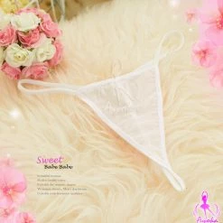 Anna Mu Babydoll Lingerie Sexy Sheer Slip