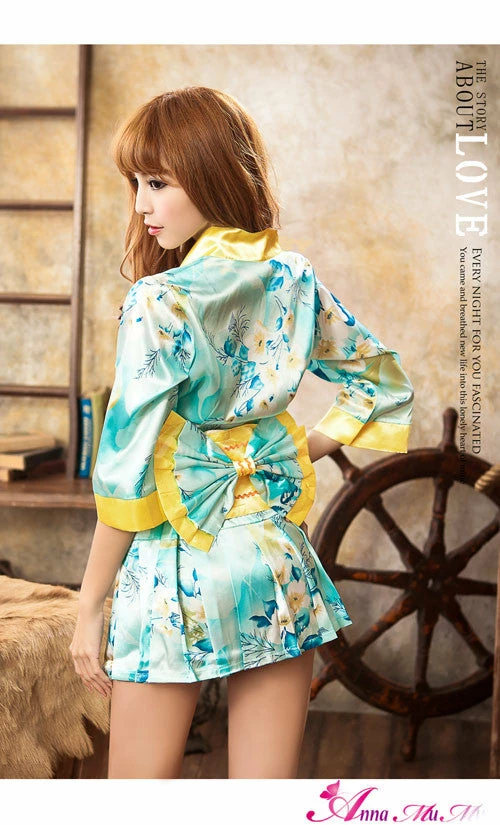 Anna Mu Costumes Lingeriecats Sexy Summer Breeze Japanese Kimono Outfit Cosplay Costume Set. 7 Anna Mu Costumes Lingeriecats Sexy Summer Breeze Japanese Kimono Outfit Cosplay Costume Set.
