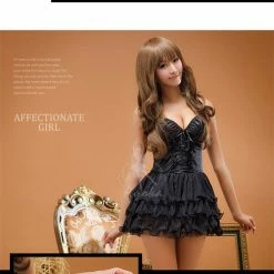 Anna Mu Lingeriecats Sexy Fascinating Halter-neck Chemise