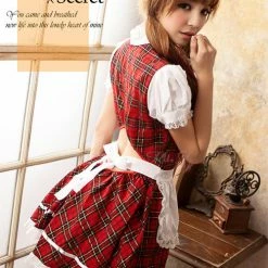 Anna Mu Costumes Lingeriecats Sexy Elegant Maid 2 Pcs Costume