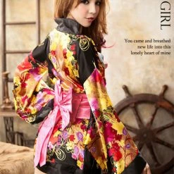 Anna Mu Lingerie Set Lingeriecats Sexy Luxury Japanese Kimono Outfit Cosplay Costume Set