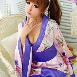 Anna Mu Butterfly 2Pcs Kimono Costume Costumes