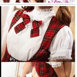 Anna Mu Costumes Lingeriecats Sexy Elegant Maid 2 Pcs Costume