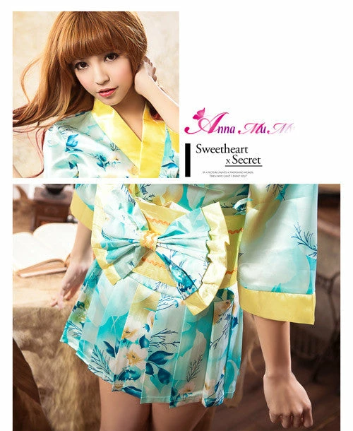 Anna Mu Costumes Lingeriecats Sexy Summer Breeze Japanese Kimono Outfit Cosplay Costume Set. 8 Anna Mu Costumes Lingeriecats Sexy Summer Breeze Japanese Kimono Outfit Cosplay Costume Set.