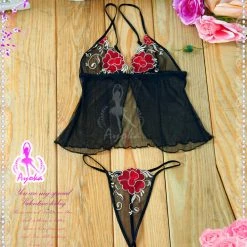 Anna Mu Lingerie Set Refined Babydoll Set 13 Anna Mu Lingerie Set Refined Babydoll Set