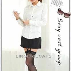 Anna Mu Black Trap Corset Set Lingerie Set