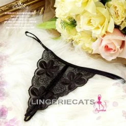 Anna Mu Black Trap Corset Set Lingerie Set