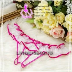 Anna Mu Sensatinal Peek-A-Boo Bikini Lingerie Set