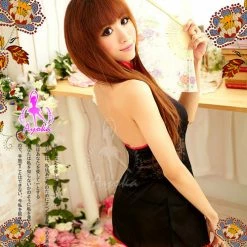 Anna Mu Vintage China Doll 2 Pcs Cheongsam Costume