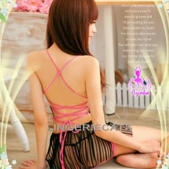 Anna Mu Chic Vertical Stripe Babydoll Babydoll Lingerie 13 Anna Mu Chic Vertical Stripe Babydoll Babydoll Lingerie