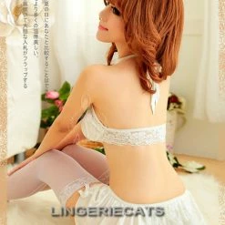 Anna Mu Lingerie Set Bridal Skirtini 5 Pcs Bikini Set