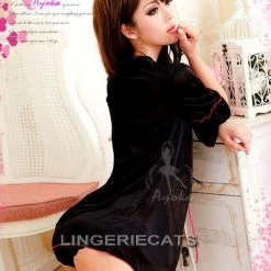 Anna Mu Chemise Hot Lace Wrap