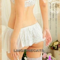 Anna Mu Lingerie Set Bridal Skirtini 5 Pcs Bikini Set