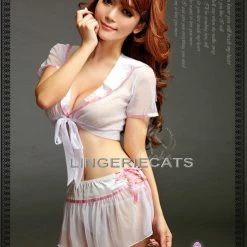 Anna Mu Costumes Dreamy First Love! 3 Pcs Student Costume