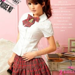 Anna Mu Back To Youth! 2 Pcs Student Costume